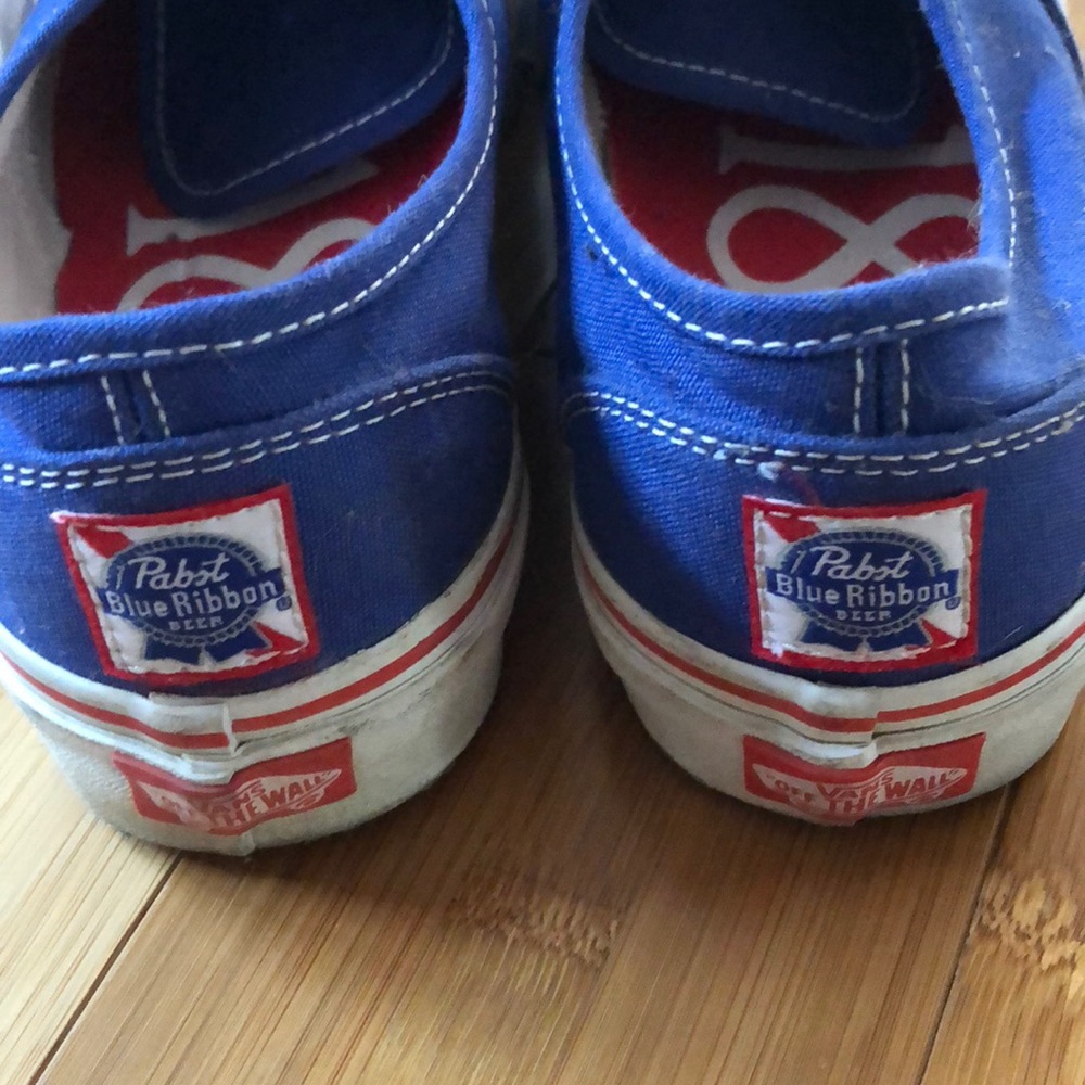 Vans x Pabst Blue Ribbon Collab Shoe